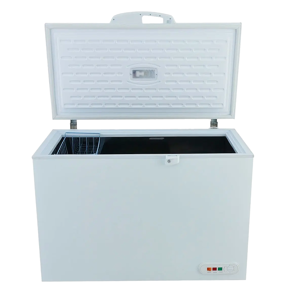 CH400 ST ديب فريزر أفقي 377 لتر بعجل