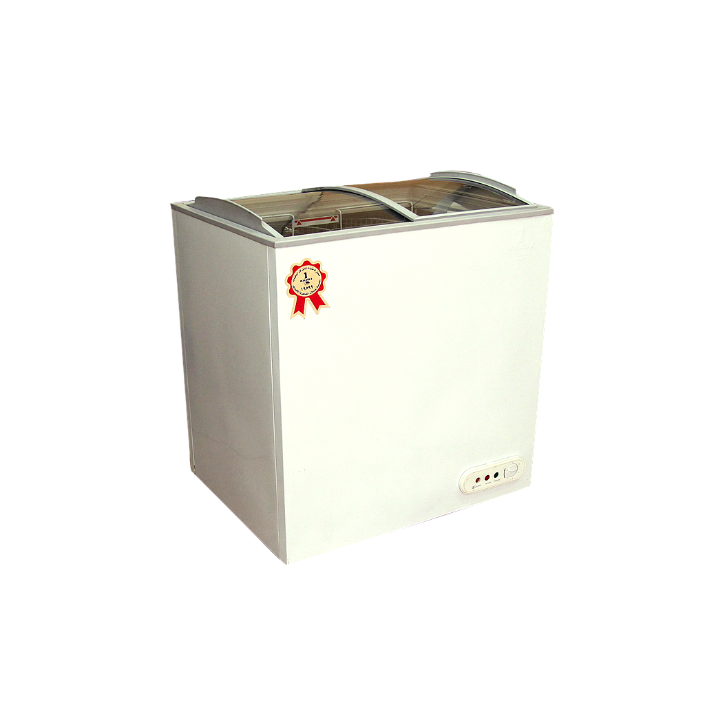 فريزر عرض باب زجاج 270 (302 لتر)